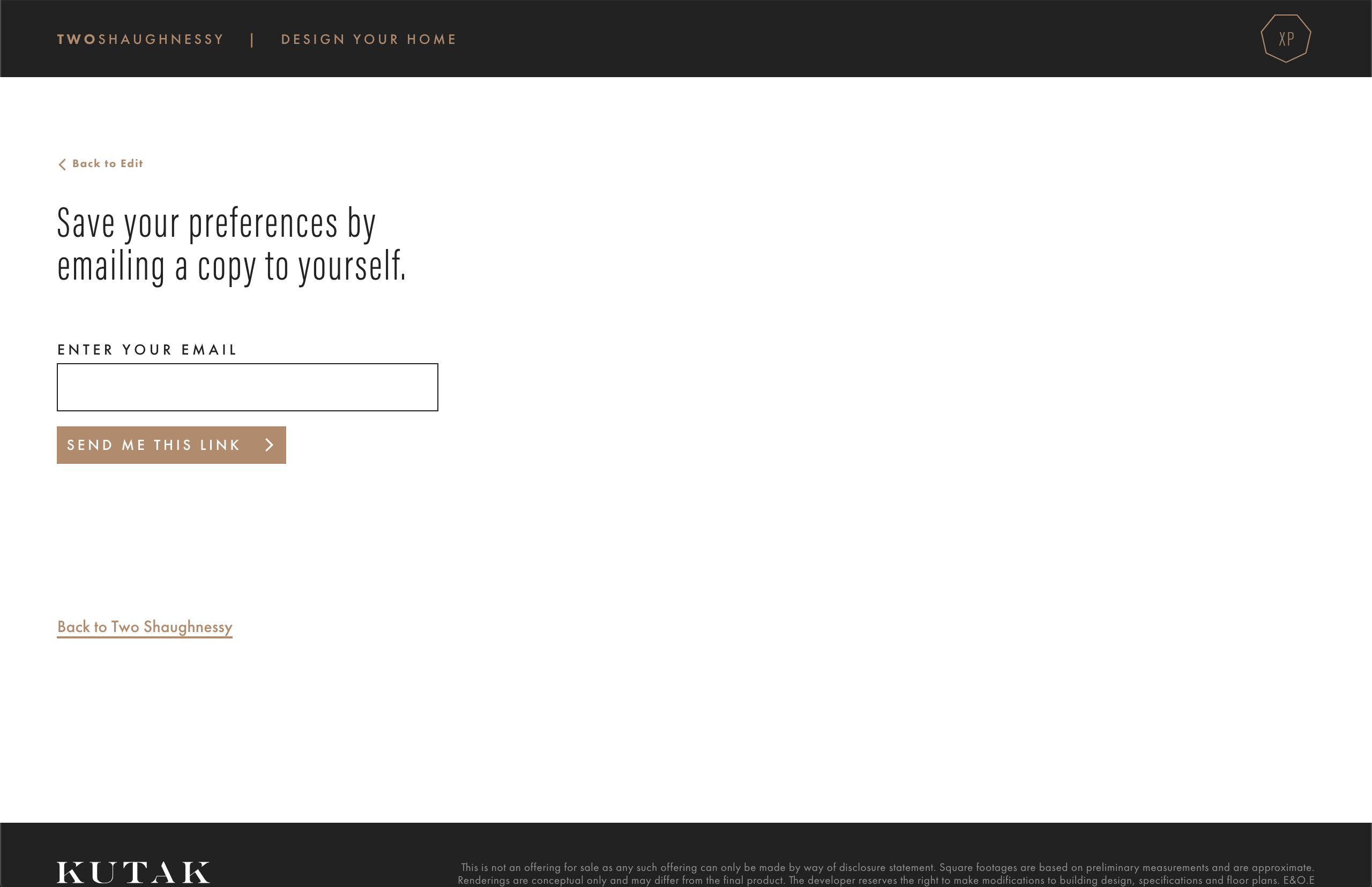 Kutak Design Configurator